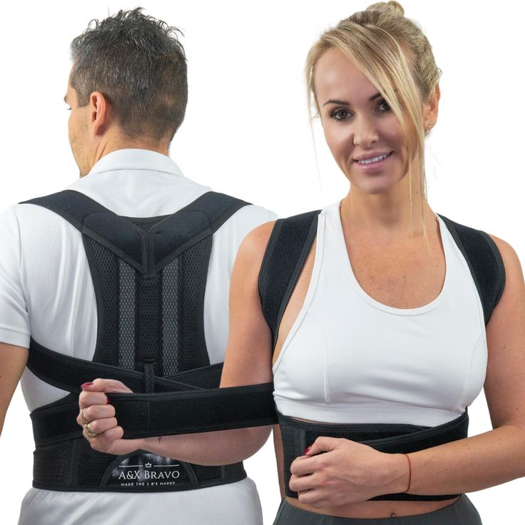 Free Size Posture Corrector For Men And Women Back Support Belt Back Pain Back Straight And Shoulder Support Belt (Universal Size) (Metallic Belt) (Posture Corrector Belt)