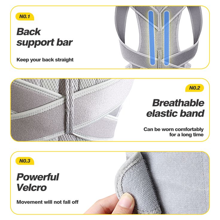 SpineFlex Posture Corrector Back Support for Back Pain