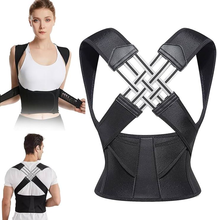 Adjustable Back Posture Corrector/ Slouching Relieve Pain Belt Women Men