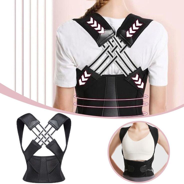 Adjustable Back Posture Corrector/ Slouching Relieve Pain Belt Women Men